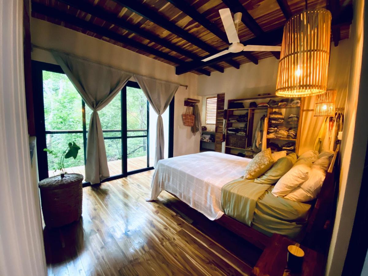 Nosotros Playa Maderas - Surf House & Casitas Villa Eksteriør billede